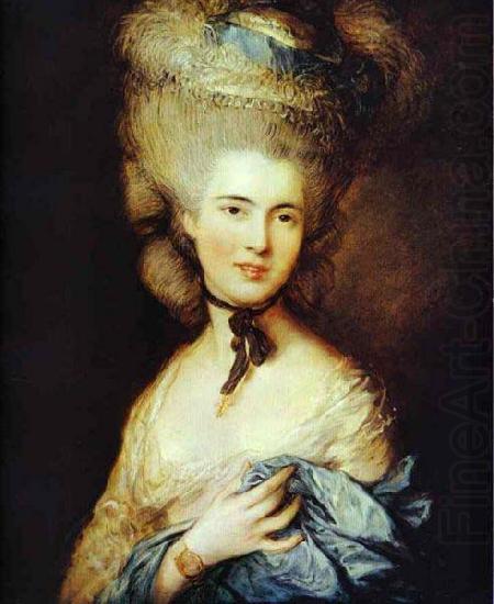 Lady in Blue, Thomas Gainsborough